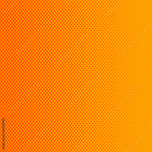 abstract orange background with dots