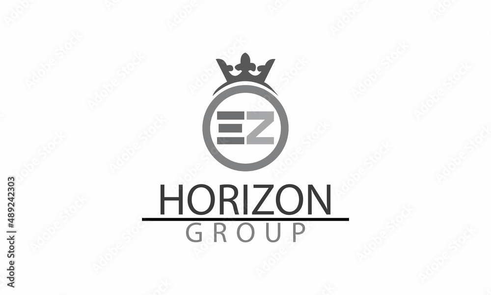 Fototapeta premium EZ Logo Design.