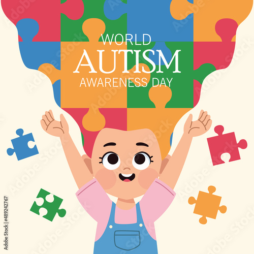 world autism day poster