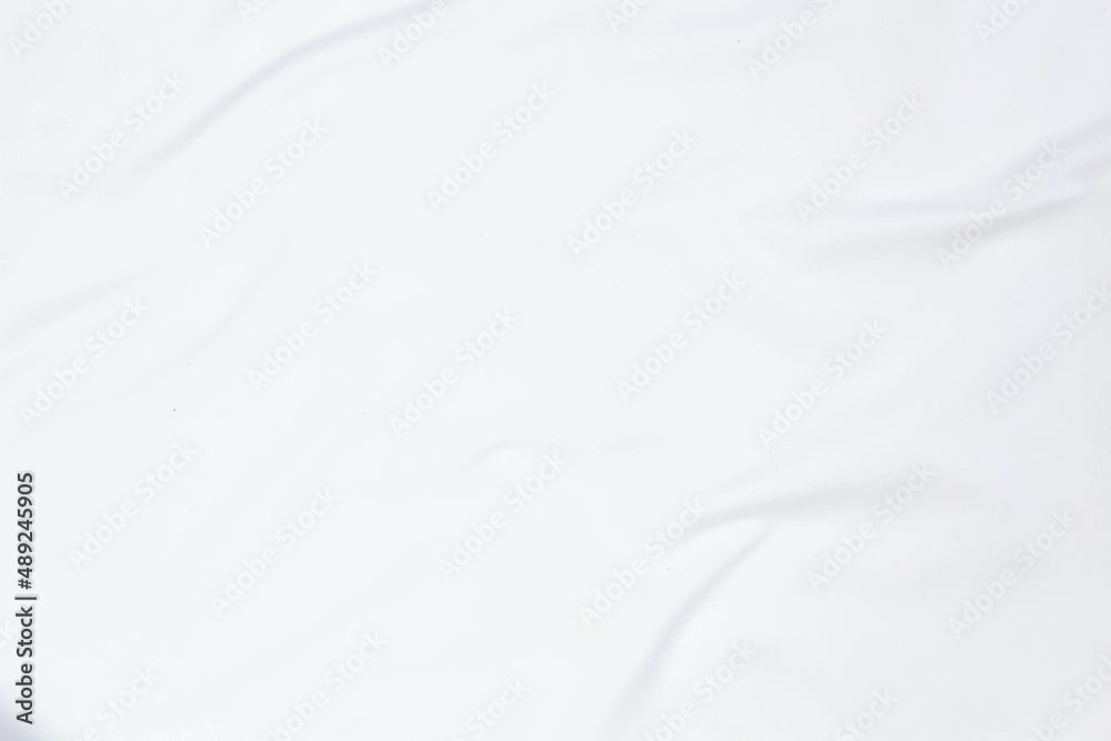 white fabric texture background,crumpled white cloth background.