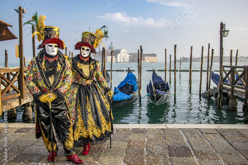 Costumes du carnaval de Venise 2022, Italie