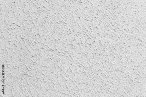 White Plaster Wall Texture Design Rough Pattern Abstract Stucco Light Surface Background