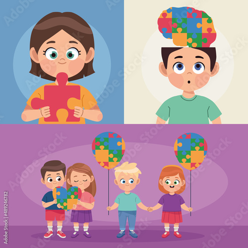 eight kids autism day