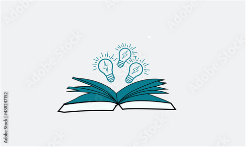 illustration of a book