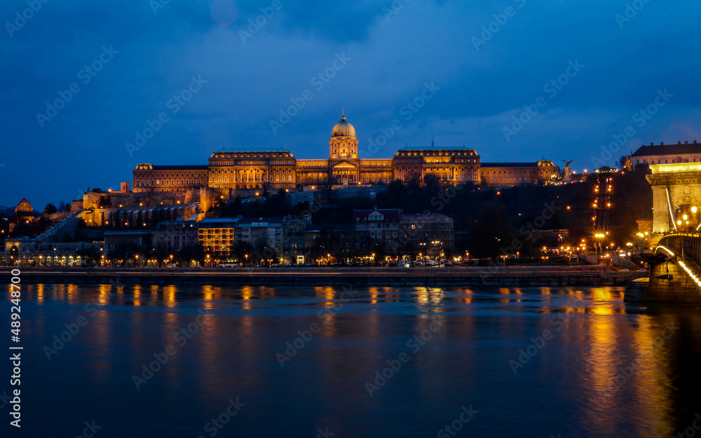 View of Buda Castle in Budapest, Hungary