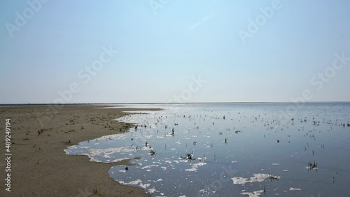 Nordsee - Ebbe und Flut im Watt an der Nordseeküste 