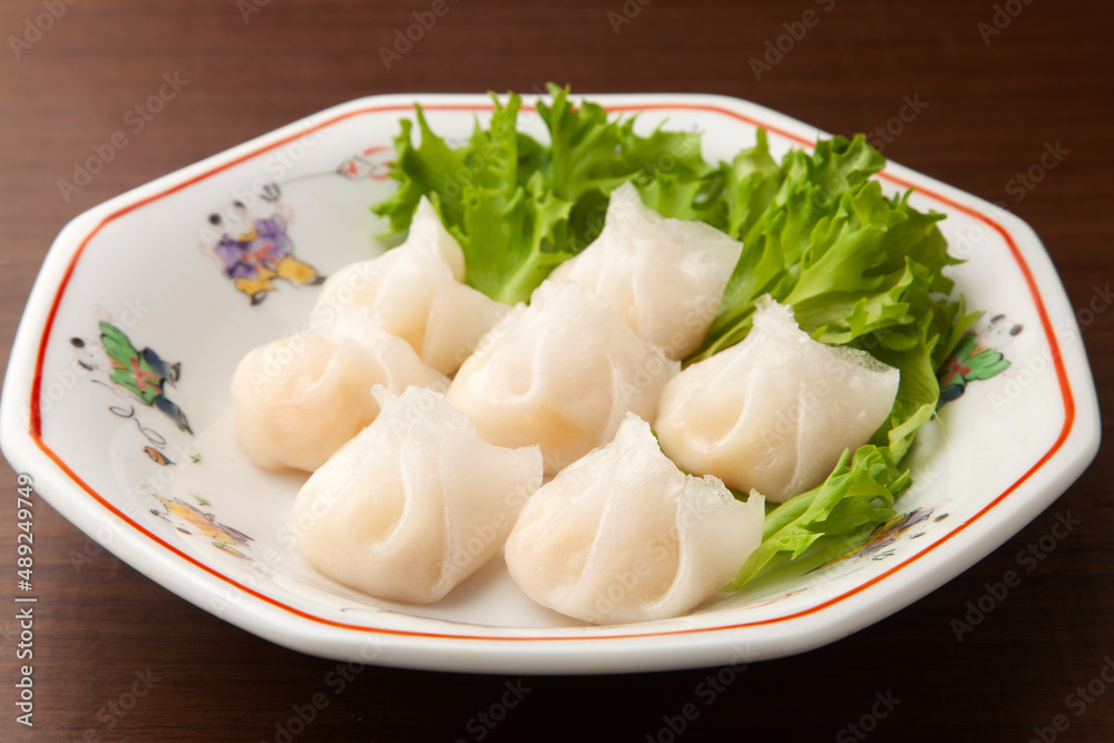 エビ蒸し餃子