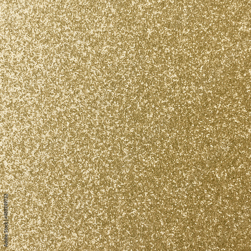 Realistic Monochrome Gold Glitter Paper Texture with Soft Gradient