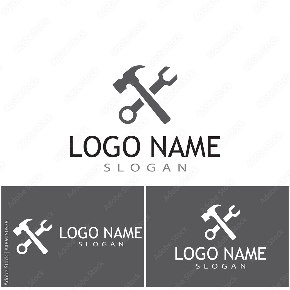 Service Tools vector icon illustration design template