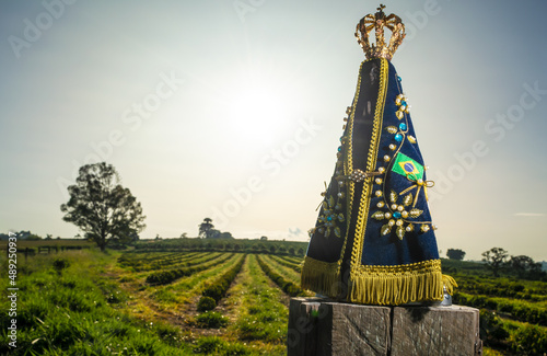 Nossa Senhora Aparecida, a santa padroeira do Brasil photo