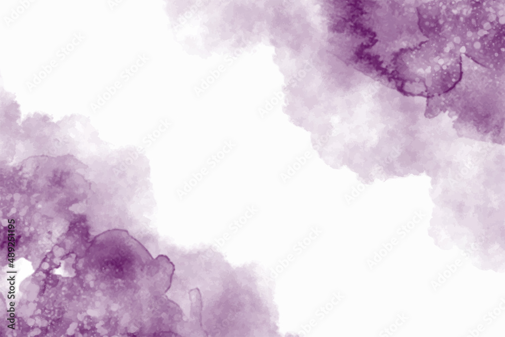 Fototapeta premium Abstract splashed watercolor textured background