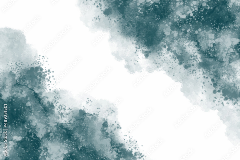 Obraz premium Abstract splashed watercolor textured background