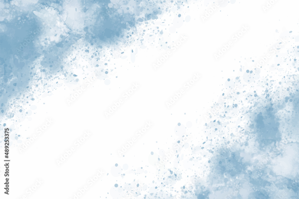 Abstract splashed watercolor textured background Abstract splashed watercolor textured background
