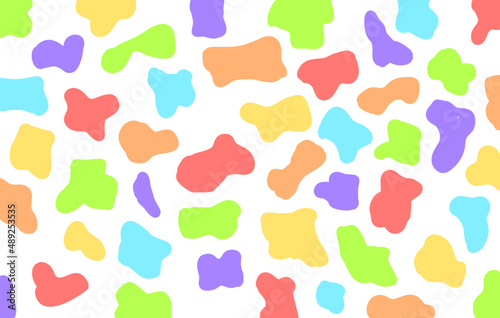 Wallpaper Mural pastel cow pattern background  Torontodigital.ca
