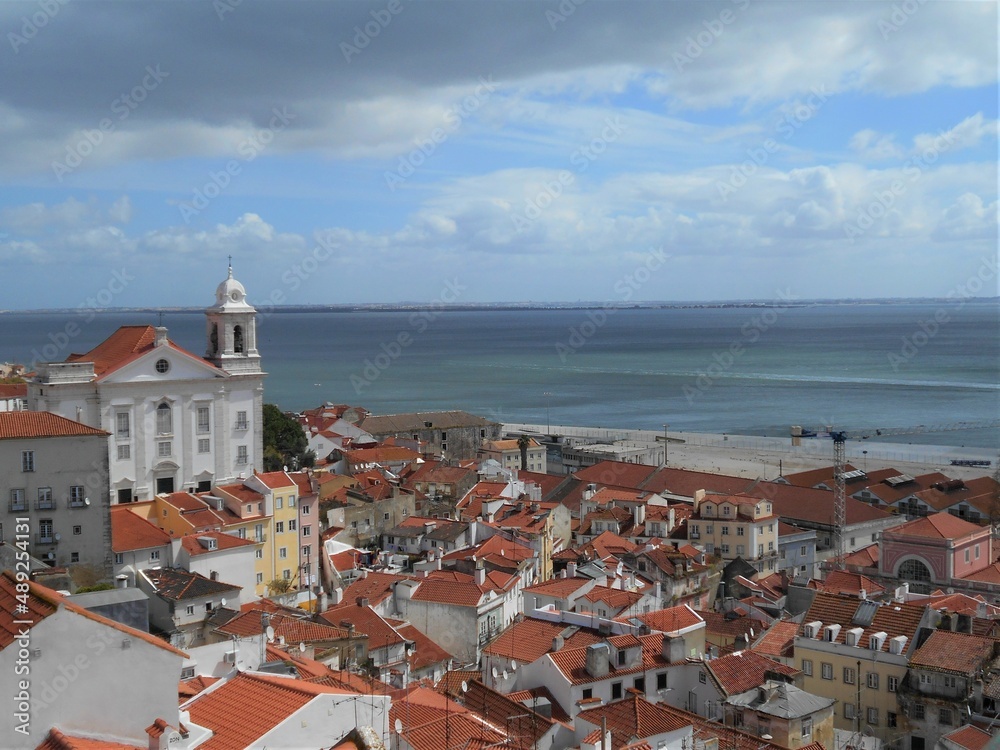the old town of Lisbon