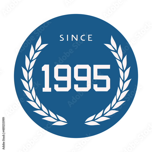 Design of 1995 emblem
