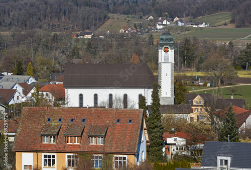 Pfarrkirche St. Wendelin, Tägerig, Kanton Aargau photo