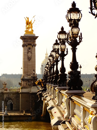 Pont alexandre III in Paris, 