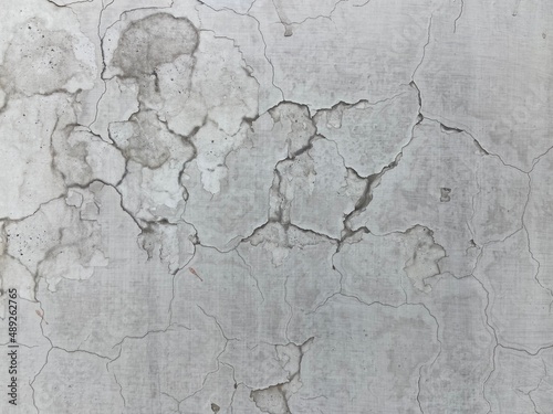 Abstract Wall texture with scratches and cracks.concrete wall - exposed concrete.Seamless vector gray concrete texture. Stone wall background. © prateek