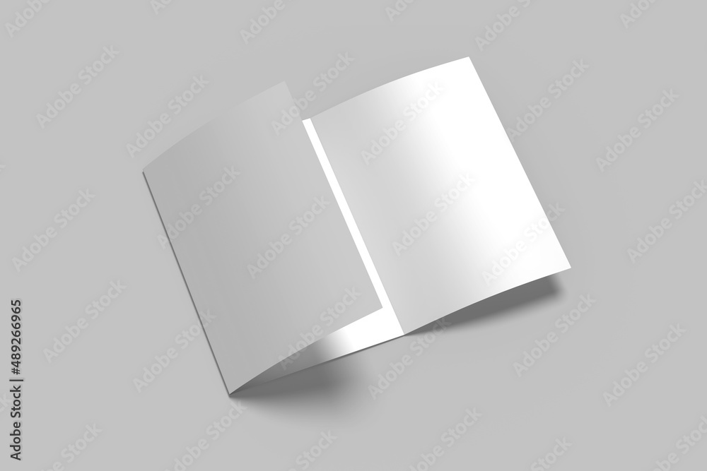 Tri-Fold A5 Brochure Mock-up