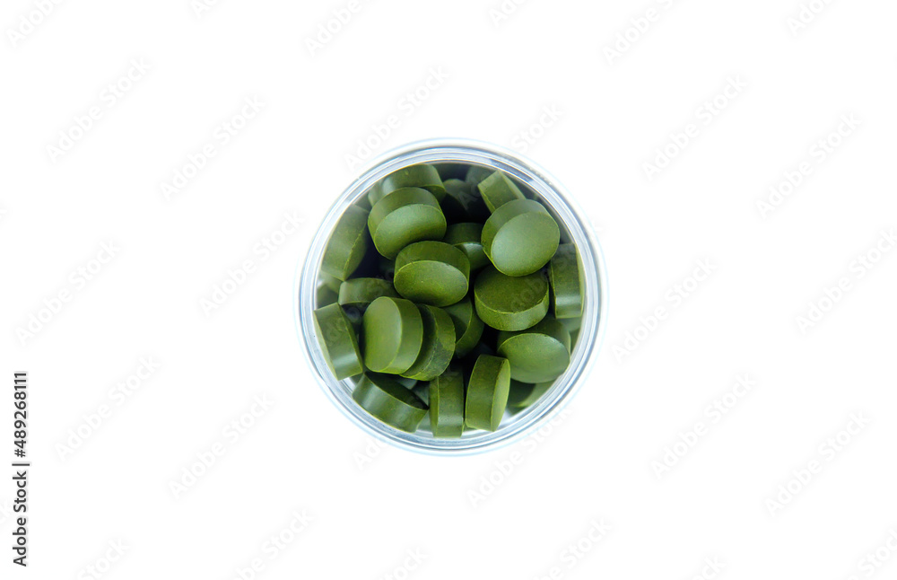 Supplements and vitamins isolate on white background. Selective focus. Supplements and vitamins isolate on white background. Selective focus.