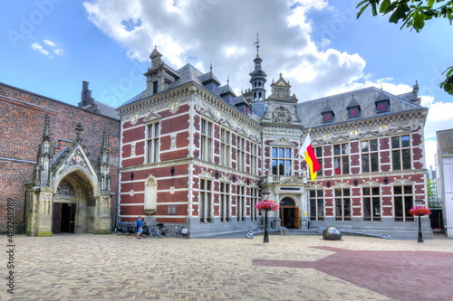 Utrecht University building in Netherlands