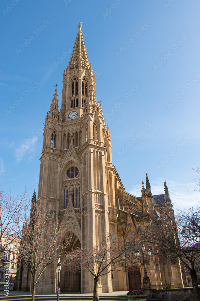 La cathédrale du Buen Pastor - San Sebastian (Donostia) - Espagne
