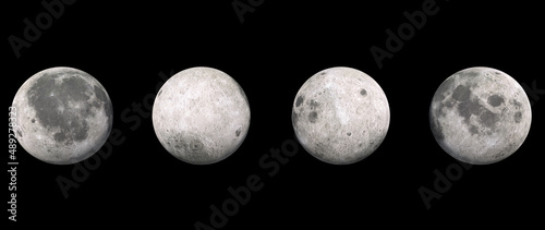 Realistic and Detailed Full Moon