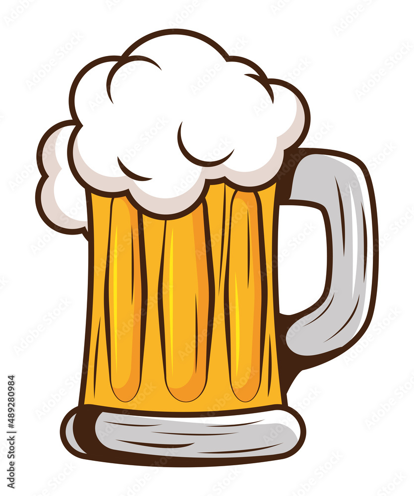 cold beer mug drink cold beer mug drink