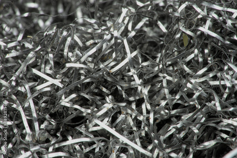 background of steel tangled metal fibers, close-up macro photography background of steel tangled metal fibers, close-up macro photography
