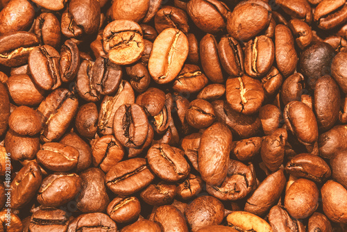 Grains de café arabica 
