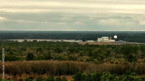 Aerial panorama Tallahassee International airport TLH photo