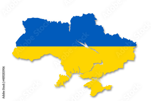 Karte der Ukraine   der Fotografen-Anteil vom Verkauf wird gespendet   the photographers share of the income will be donated
