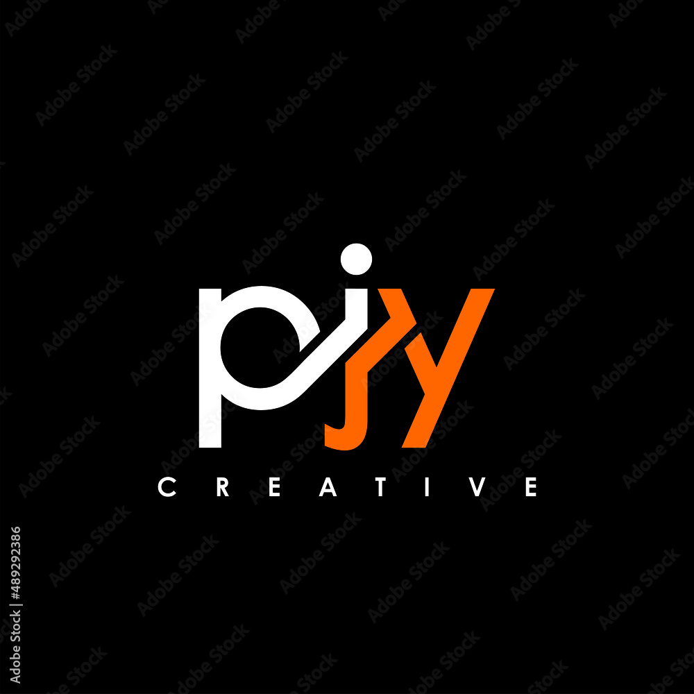 PJY Letter Initial Logo Design Template Vector Illustration PJY Letter Initial Logo Design Template Vector Illustration