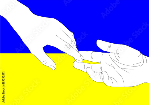 Ukraine Ukraina flaga flag