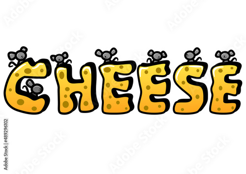 Cheese Words with Mice. Cheese is nutritious food made mostly from the milk of cows but also other mammals.