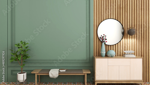 Tableau sur toile wall background style indochina