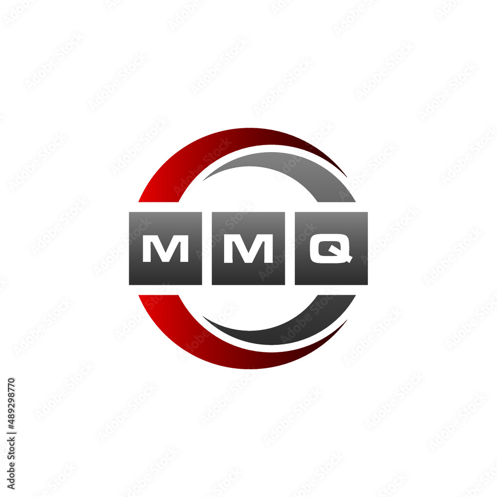 Fototapeta premium MMQ Letter Initial Logo Design Template Vector Illustration
