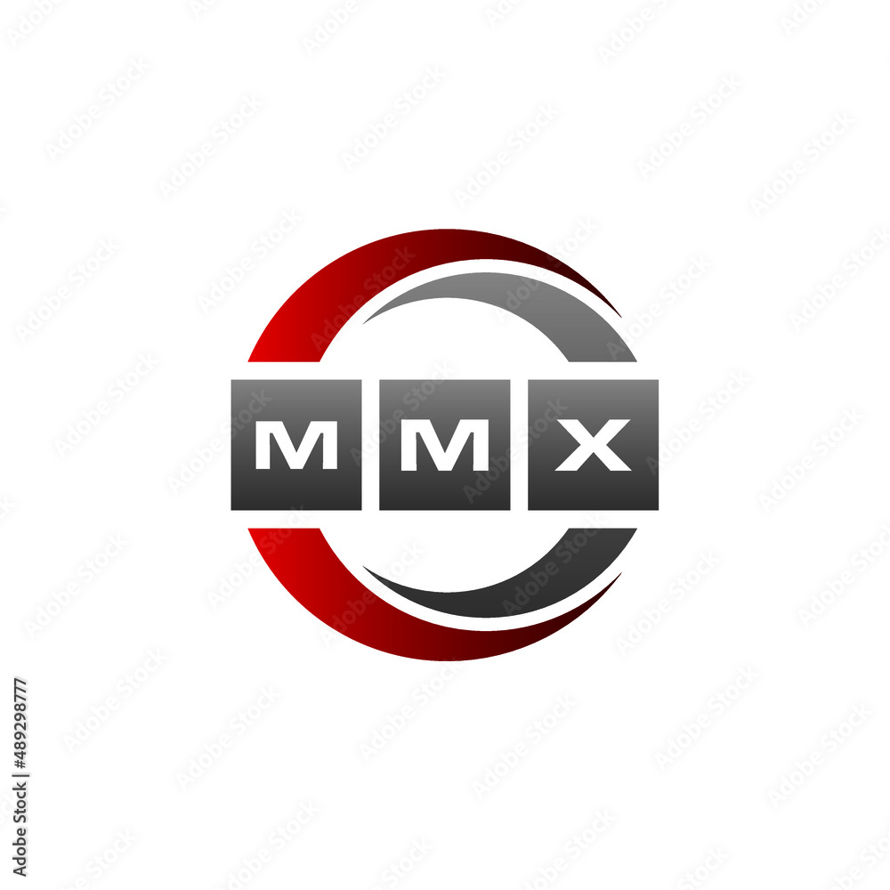 MMX Letter Initial Logo Design Template Vector Illustration MMX Letter Initial Logo Design Template Vector Illustration