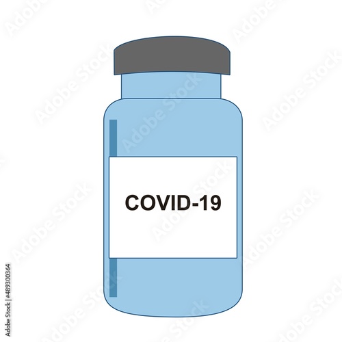 covid-19 vaccine bottle