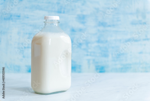Bottle of milk photo