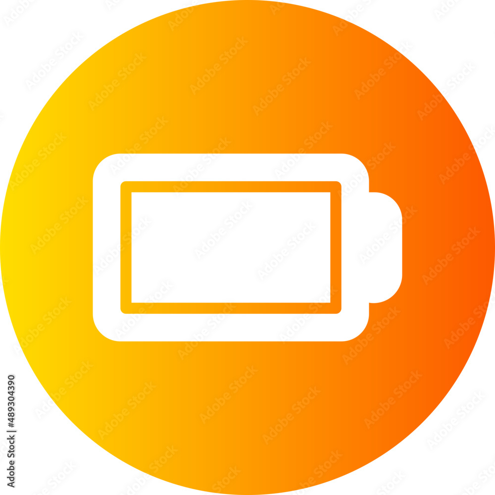 smartphone charger gradient icon smartphone charger gradient icon