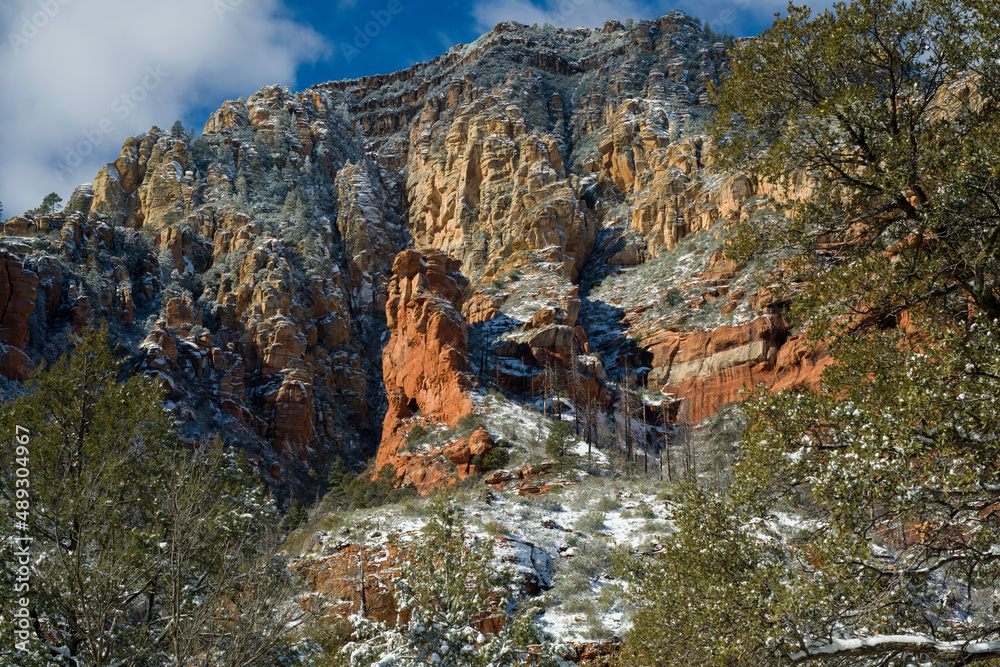 Snowbound Sedona Arizona USA