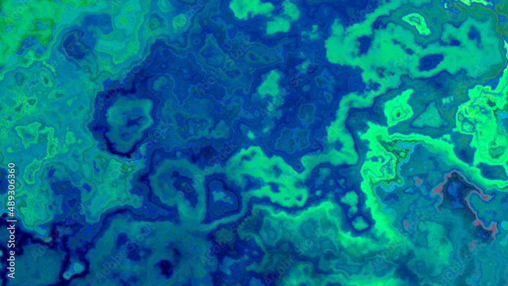 Naklejka premium Abstract multicolored textural liquid background.