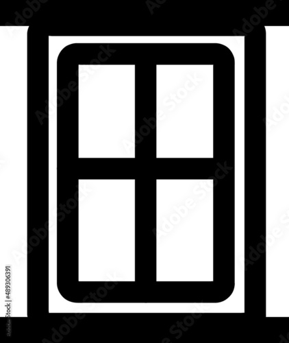 windows icon isolated sign symbol vector illustration - high quality black style vector icons.eps