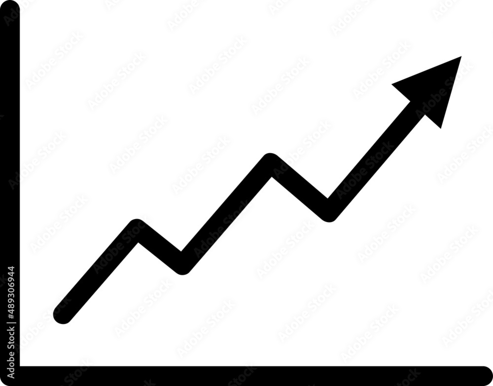 Growing bars graphic sign. Dark gray icon on transparent background..eps Growing bars graphic sign. Dark gray icon on transparent background..eps
