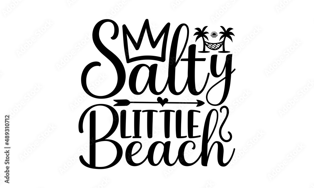 Salty little beach SVG, Beach Svg Bundle, Summer SVG, Beach Bundle Svg ...