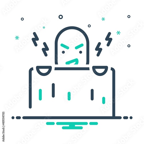 Mix icon for terrible dreadful 