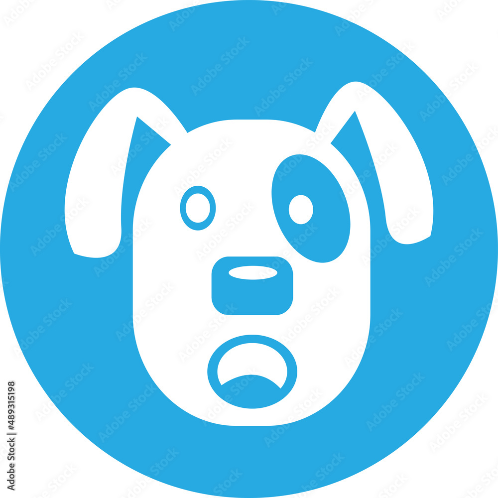 Dog Icon animal sign symbol design Dog Icon animal sign symbol design