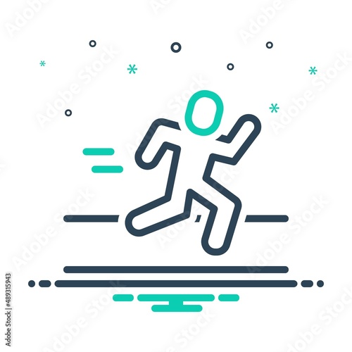 Mix icon for runner